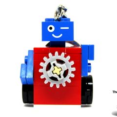 Lego FLL Robot Keychain From First Lego League Event Very Rare Hard To Find