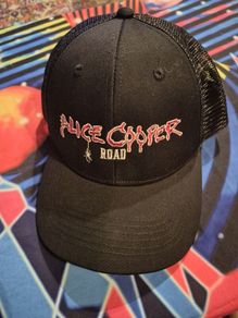 Alice Cooper Road Baseball Hat Cap Rock Heavy Metal