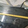 Black Glass 3 Tier TV Stand / Media Unit  Storage Clearance Image 3