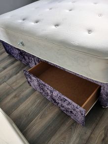 Superking  bed and mattress