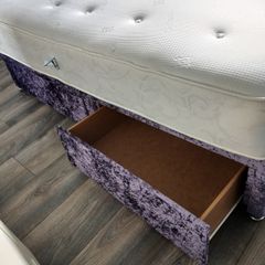 Superking  bed and mattress
