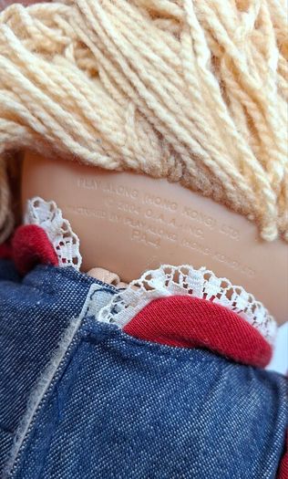 Vintage cabbage doll