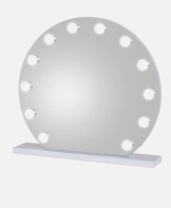 Mirror with LED light