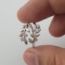 Beautiful Flower Desgin 925 Sterling Silver Ring Image 3