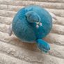 Blue white Shark Soft Plush approx. 10 cm. Used Please see photos Image 7
