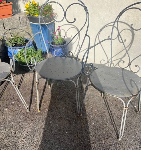 Wrought Iron Patio Chairs