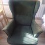 Armchair IKEA with footrest Image 2