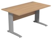 Komo Straight Desk 1400 x 800 mm - Beech