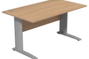 Komo Straight Desk 1400 x 800 mm - Beech