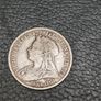 1897 Queen Victoria Silver Coin UK Britain One Shilling Image 3