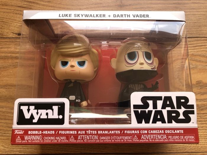 Funko Vynl: Star Wars - Darth Vader & Luke Skywalker 2 Pack