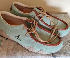 Salkin USA Casual Loafers / Driving Shoes - Mint Green - Size 43