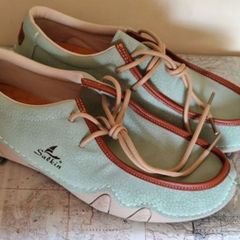 Salkin USA Casual Loafers / Driving Shoes - Mint Green - Size 43