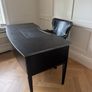 Beautiful Desk with Leather Inlay Image 8