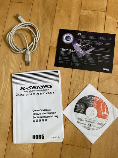 Korg K49 49-Key USB MIDI keyboard