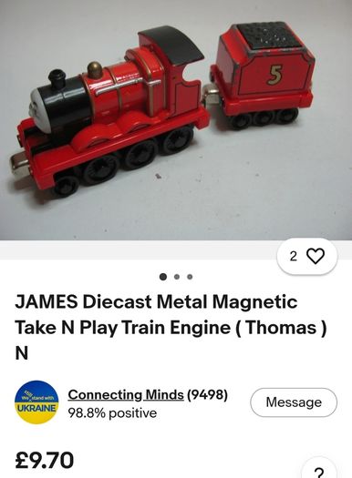 x10 Bundle - Thomas Tank Engines Friends - Diecast Metal Magnetic Take N Play Train Engines
