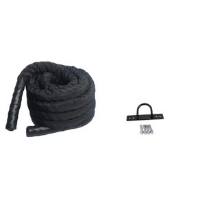 15 m Battling Rope 50 mm with sleeve +Free Anchor