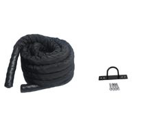 12 m Battling Rope 38 mm with sleeve +Free Anchor