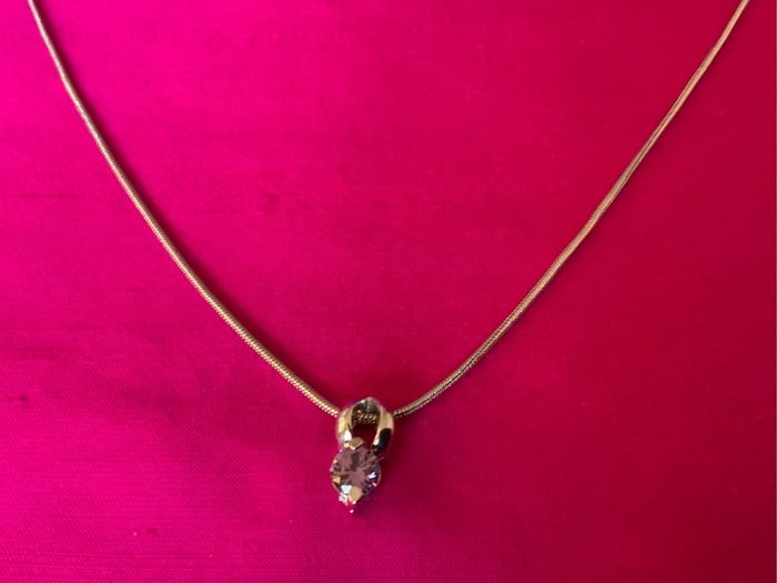 Vintage Crystal Pendant