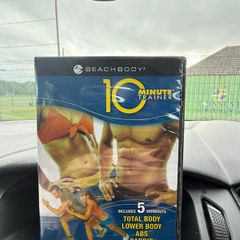 Beachbody 10 minute trainer dvd & workout calendar