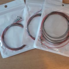 3 sets Acoustic Guitar Strings. Coloured