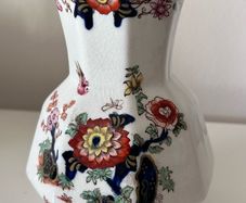 Mason patent ironstone china vase from 1861-91.