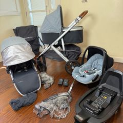 Perfect Uppababy Vista Witcher seat and isofix