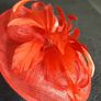 Stylish Fasinator Deep Pink Head Piece by Jacques Vert/Further Price Drop Image 5