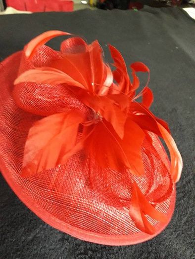 Stylish Fasinator Deep Pink Head Piece by Jacques Vert/Further Price Drop