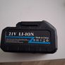 2 x Lithium 21v Batteries Image 2