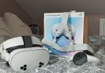 Meta Quest 3s with extended battery headset