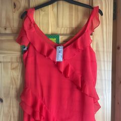 River Island dress red dress size 10