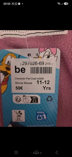 minnie mouse coat