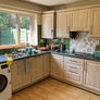 Kitchen appliances,  Bosch oven Bosch dishwasher, fridge freezer, sink and tap Image 2