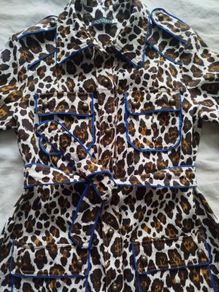 Leopard designer dress M
