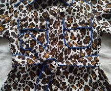 Leopard designer dress M