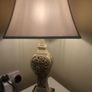 Beautiful large Scarborough cream table lamp complete with shade Image 3