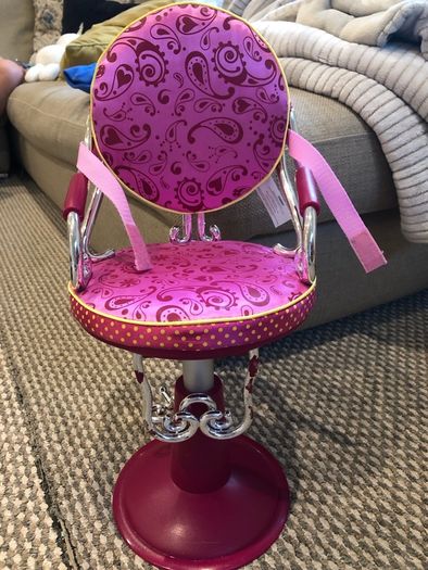 Huge Our Generation Doll Bundle, 2 Dolls, Bed, Salon Chair, Clothes & Accessories