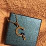 Celestial Necklace  Moon, Star & Sparkle Charm Image 3