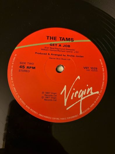 The Tams There Aint Nothing Like Shaggin Original 1987 UK 12 inch Vinyl