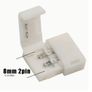 10pcs Solderless LED Strip Connectors 8mm-2pin Image 2