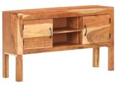 Sideboard 116x30x66 cm Solid Acacia Wood
