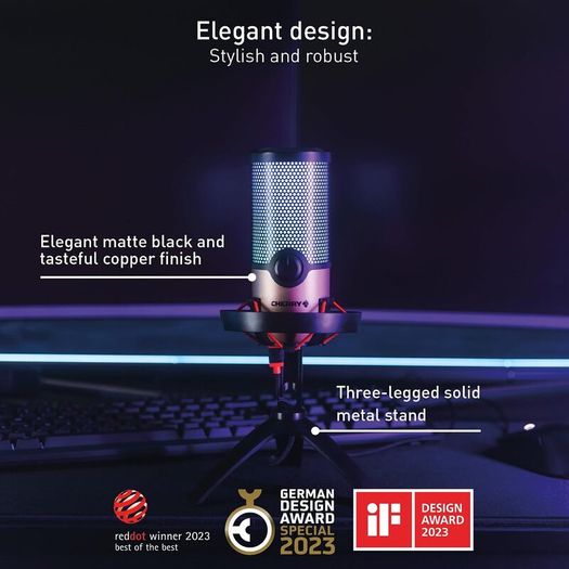 Microphone with RGB Lighting CHERRY UM 9.0 PRO RGB