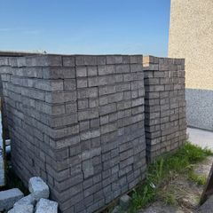 Grey Concrete Paving Bricks - Large Quantity