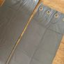Next Grey Lined Cotton Eyelet Curtains Pair (46" x 72" / 117cm x 183cm) Image 4