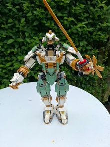 LEGO Ninjago Lloyd's Titan Mech toy incomplete