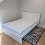 IKEA MALM Double Bed Frame - White (Perfect Condition) Image 3