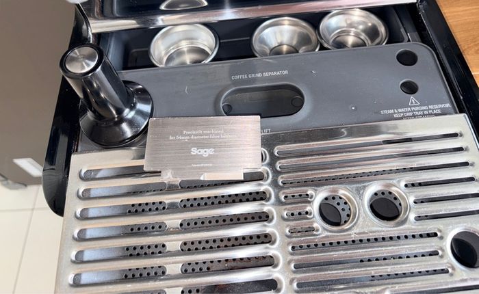 Sage Barista Express Coffee Machine + Accessories & Knock Box bought separately