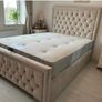 Double 4ft6 Monaco bed frame with Mattress Image 9