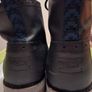 Toms Black Leather Boots Image 8